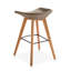 Leandra Outdoor Teak Bar Stool