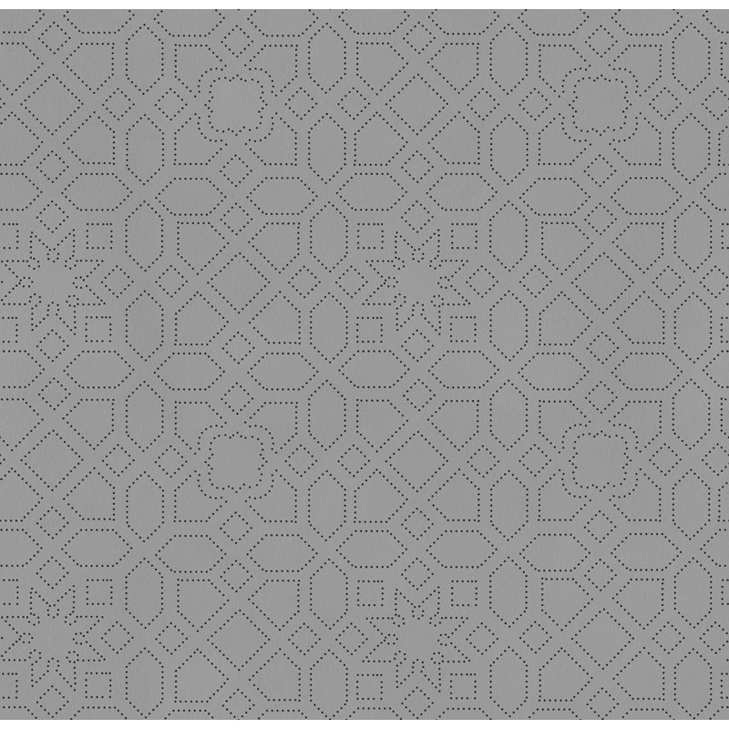 Rouleau de papier peint L 33 pi x l 20,5 po Yuki Osada, Gris