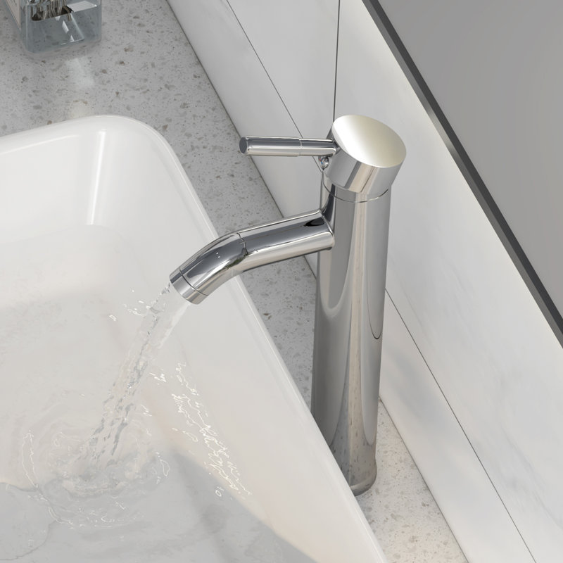 Denbigh Bathroom Vessel Sink Tap, Mono Basin Mixer, 5.7L/Min Max Flow Rate