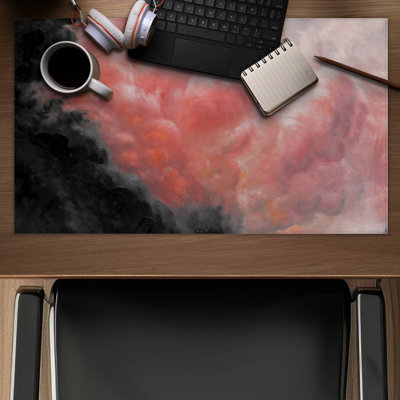 Dark clouds - 14.00"x24.25" Desk mat