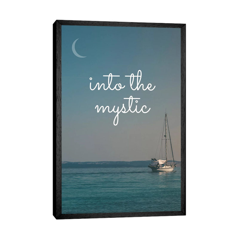 Into The Mystic 2 - Print on Canvas, Black Framed, 66.04 cm H x 45.72 cm W
