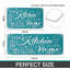 Cottage Home Letter Illustration 2 PC Kitchen Area Rugs