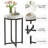 Faux Marble Side Table Set Of 2-2068939888