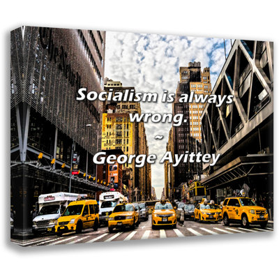 George Ayittey Quote: Socialism is always wrong.