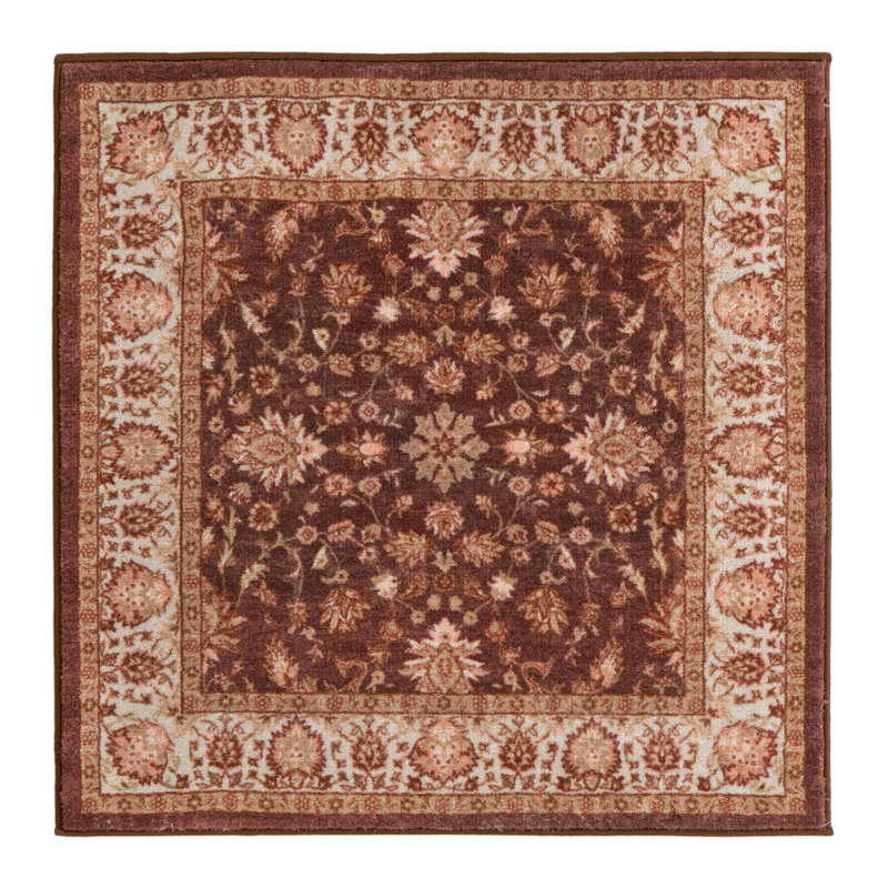 Oriental Indoor Rug, Square 3'3"