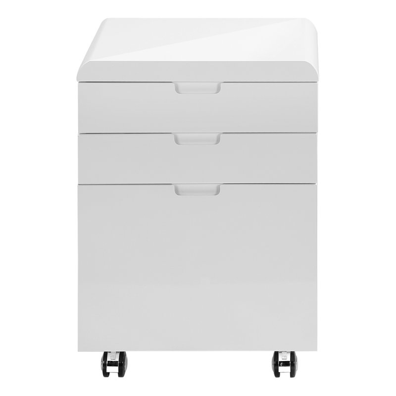 Office Storage Cabinet, File Cabinet With Storage Drawers, Rolling Mobile Filing Cabinet For Office, Vertical Filing Cabinet For Storage