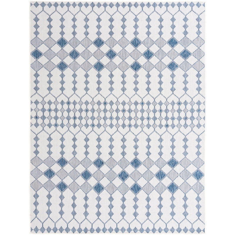 Tapis d'extérieur Preen blanc cassé, Rectangle 4 pi x 6 pi