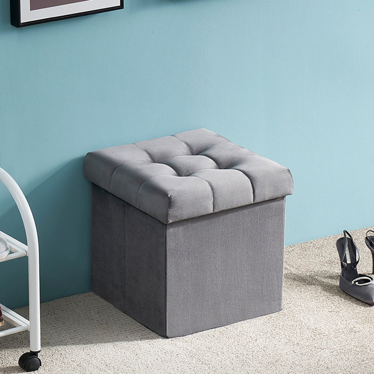Upholstered Storage Ottoman