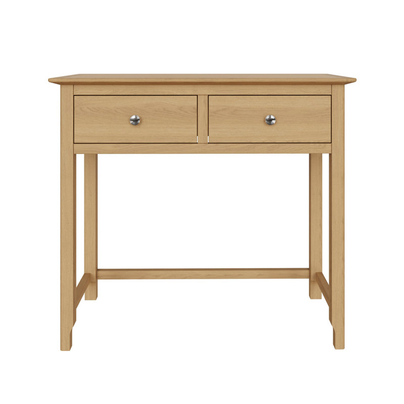 Casiano 2 Drawer Dressing Table, Natural Oak
