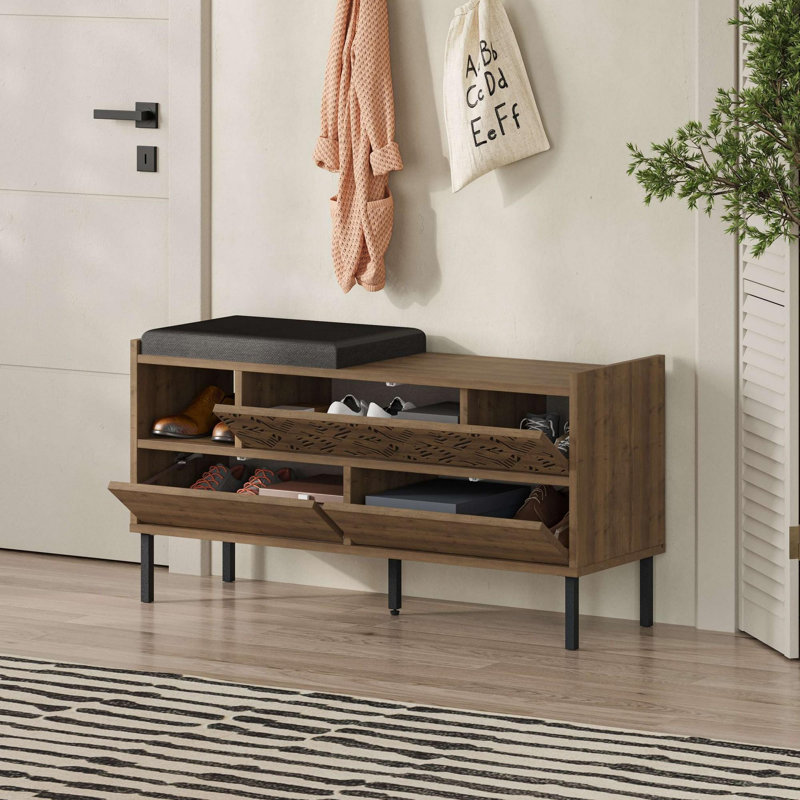 Baneen 8 Pair Shoe Storage Cabinet, Hitit