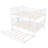 Metal Bunk Bed Set With Trundle, Contemporary Style, Iron Frame-1759053671