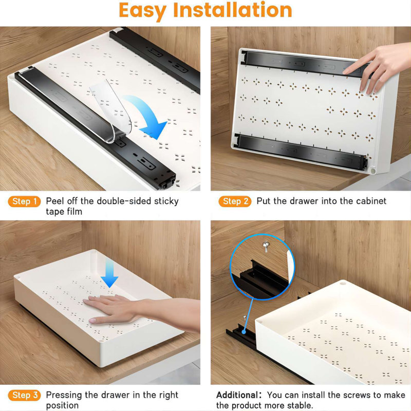Pull Out Cabinet Organizer, Kitchen Pull Out Cabinet Organizer, Pull Out Kitchen Storage Drawer Shelf, Slide Out Drawers Shelves
