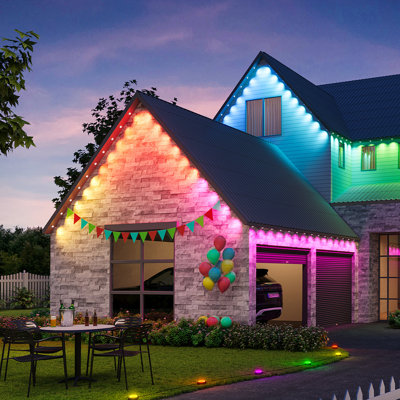 Indoor / Outdoor 60 - Bulb 3000 cm Battery Powered and Plug-in LED Fairy String Light