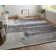 Ramiro Transitional Abstract, Grey/Blue/Ivory Area Rug