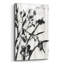 Art mural en verre épique «Woodcut Magnolias 2» par Ethan Harper, 16 po x 24 po-117482255