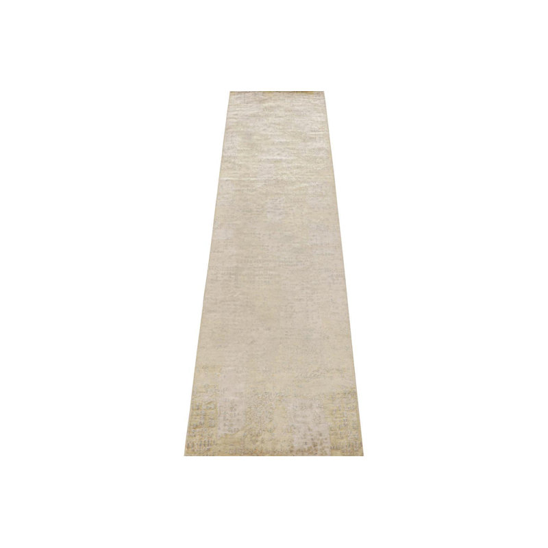 One-of-a-Kind 2'5" X 10'3" Hand Knotted Area Rug