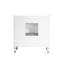 Meuble-lavabo simple H 35 po x l 36 po avec comptoir en quartz blanc résistant aux taches et lavabo simple-638364060
