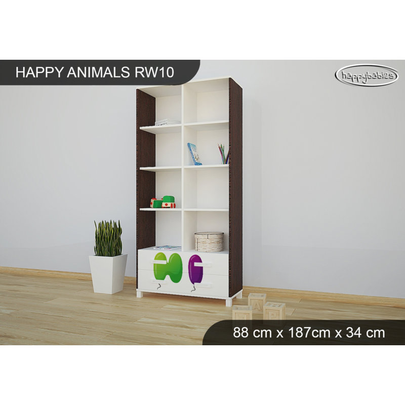 187cm H X 88cm W Animals Kids Cube, Wenge Chestnut