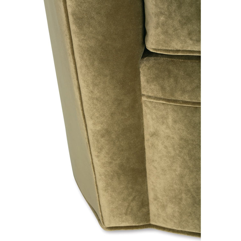 Baldwin Swivel Chair, Olive Velvet (13295-13)