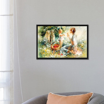 « pique-nique », impression sur toile