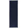 Tapis bleu marine Runner Marie