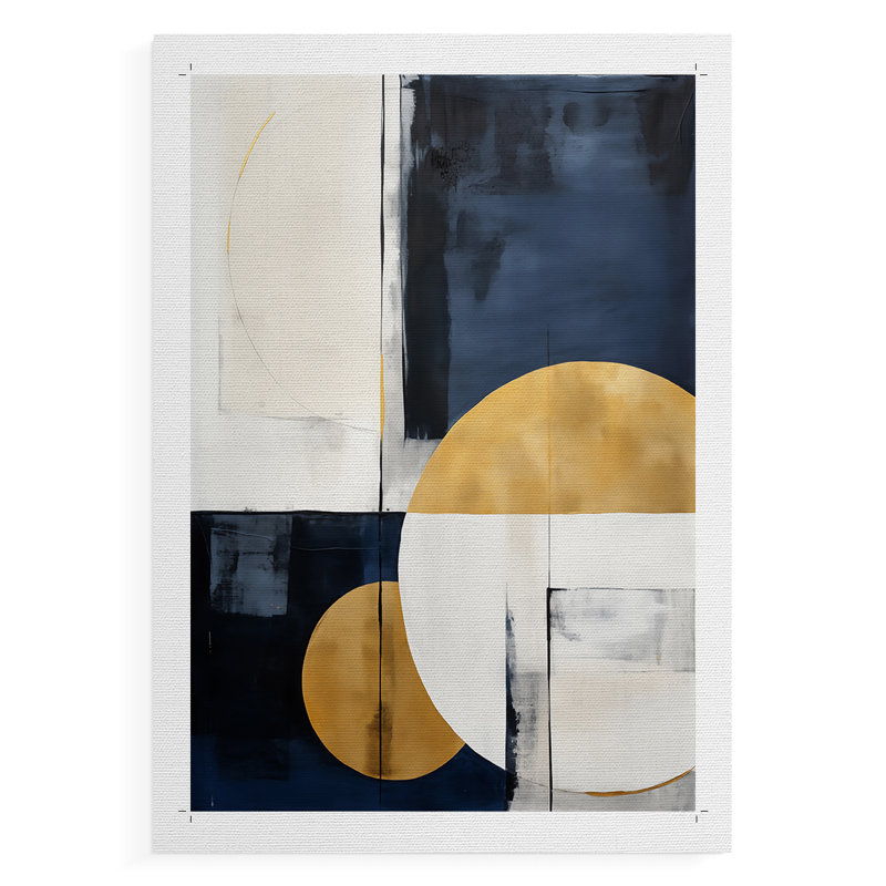 ABSTRACT Series DLI - Impression sur toile seulement - NON-CADRE, H 12 po x l 8 po