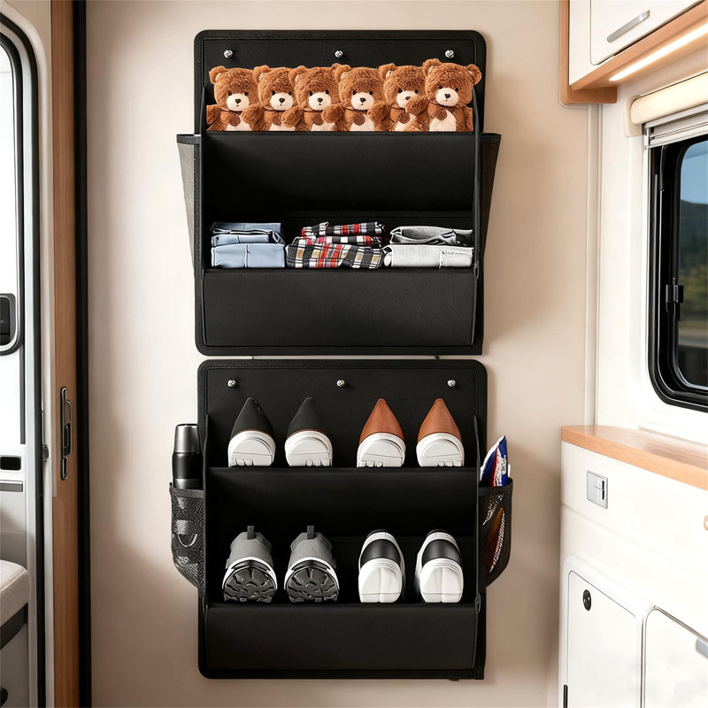 10 Pair Hanging Shoe Organiser