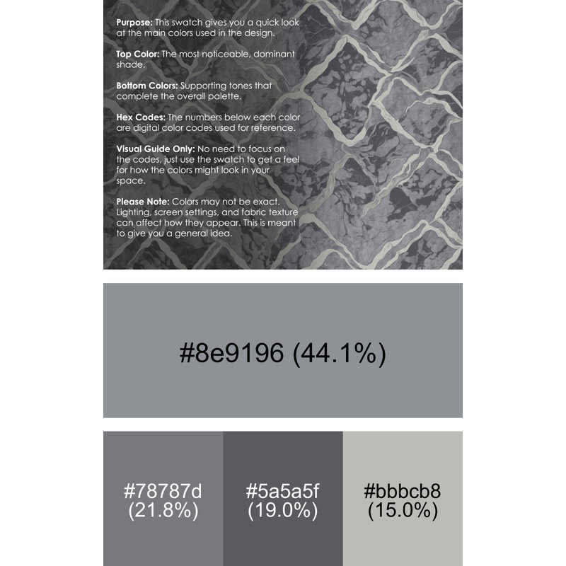 Machine Washable Gray Area Rug, Square 8'