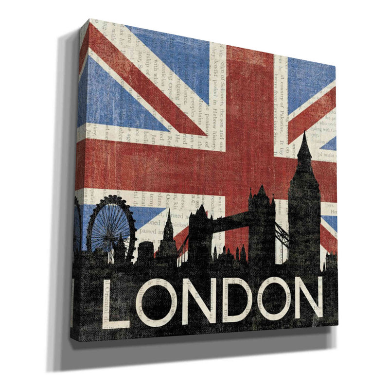 Williston Forge «London» par Moira Hershey, H 12 po x l 12 po x P 0,75 po