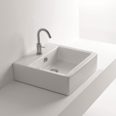 Hox 18.9'' L Bathroom Sink
