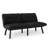 63" Velvet Convertible Futons Sofa Folding Reclining Sleeper Sofa-1068435296