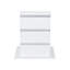 TABLE DE BAR ARIYA BLANC