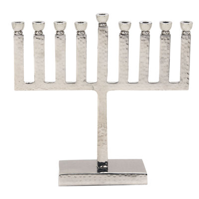Aluminum Chanukah Menorah