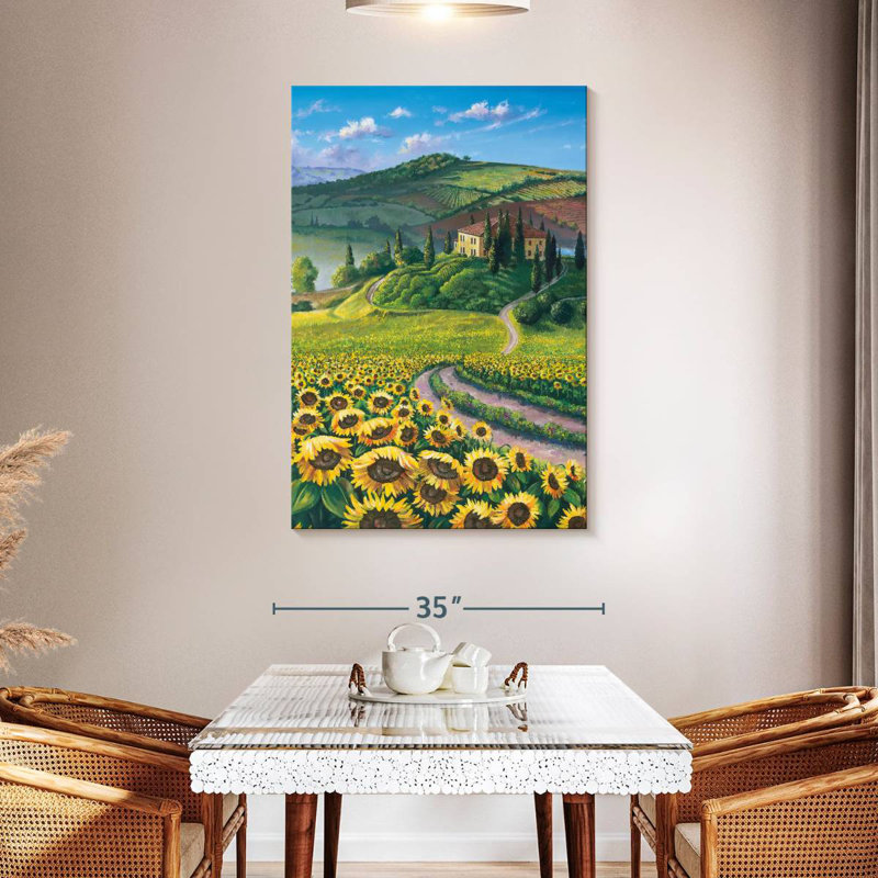 Alvord Golden Tuscana, H 48 po x l 32 po