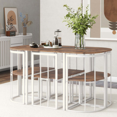 Ensemble de table de salle à manger 7 pièces Modern