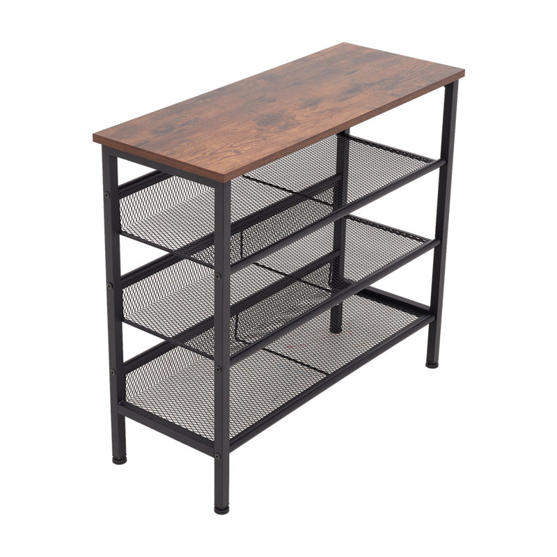 16 Pair Shoe Rack