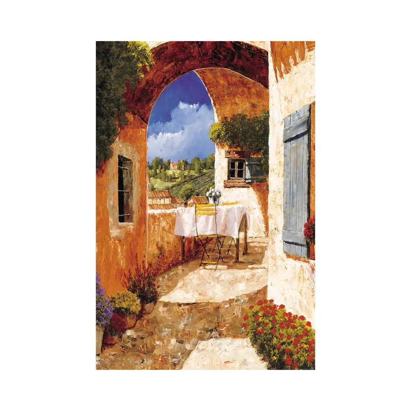 The Days Of Wine And Roses by Gilles Archambault - Wrapped Canvas Painting, 20.32 cm H x 30.48 cm W