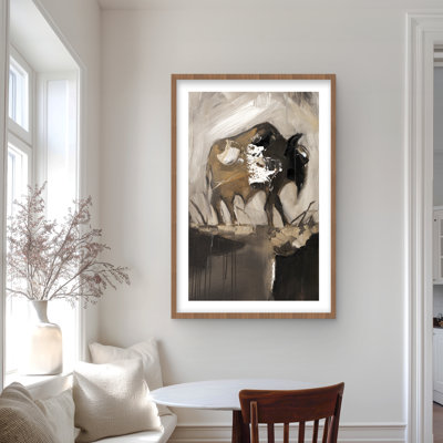 Abstract Buffalo - Bureau de vache