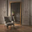 Beaumont Floor Mirror-Gold Leaf