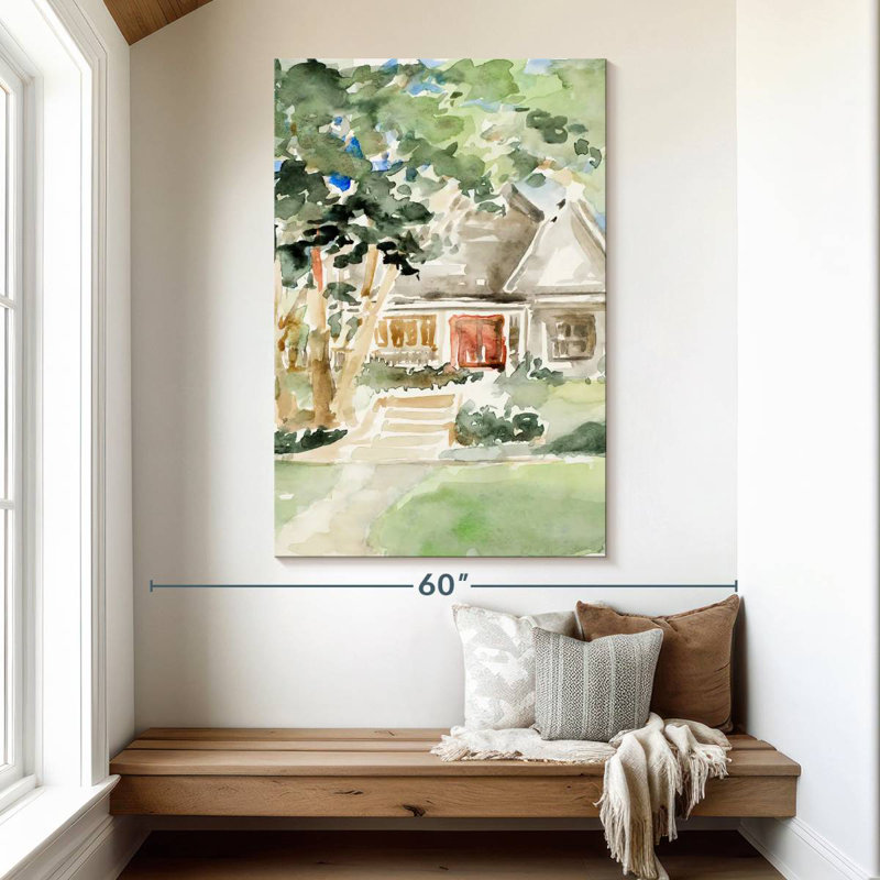Lilie Country House I, 51" H x 34" W