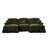 Classic Comfy Modular U Shape Sectional Sofa And Removable Ruffles Pleats Skirts And Spindle Legs, Upholstered Chenille Deep Seat Cloud Sofa With Movable Ottomans-117529527