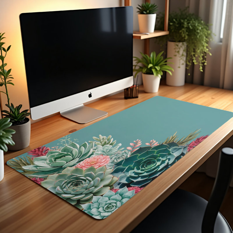 Polyester Desk Pad, 23.6x13.8