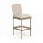 Fontenay Upholstered Counter Stool with Solid Wood Frame-72069593-46722098