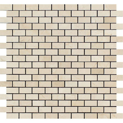 Marble Brick Joint Mosaic Wall & Floor Tile