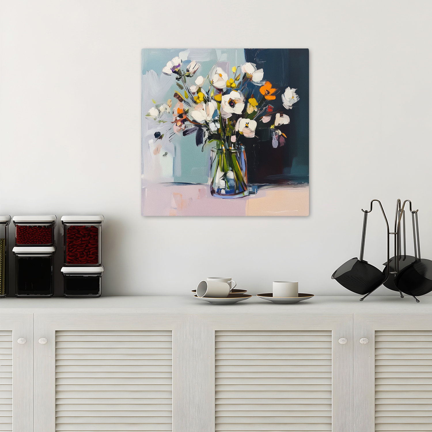 Ivy Bronx (Ya090-A) Poetic Arrangement I Minimalist; Modern Abstract ...