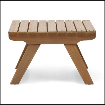 Table d'appoint d'extérieur en bois d'acacia Sedona