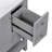 Rigden 36''Bathroom Vanity with Ceramic Top, One Cabinet and Three Drawers-652995245