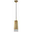 Thomas O'Brien Matcha Single Light Pendant in Bronze with Clear Glass-1778555927