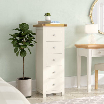 Minerva 45cm W 5 - Drawer Chest of Drawers