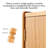 Scandinavian Solid Wood Kitchen Combination Storage Food Cabinet